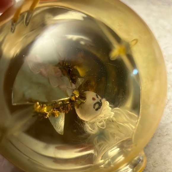 Old Vintage Christmas Jewelbrite Ornament Angel - Picture 5 of 6